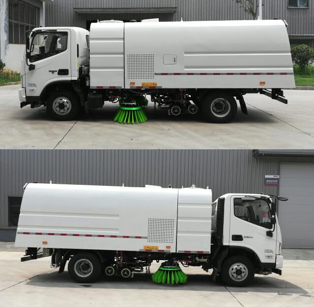 福田牌BJ5084TXSE6-H1洗掃車公告圖片