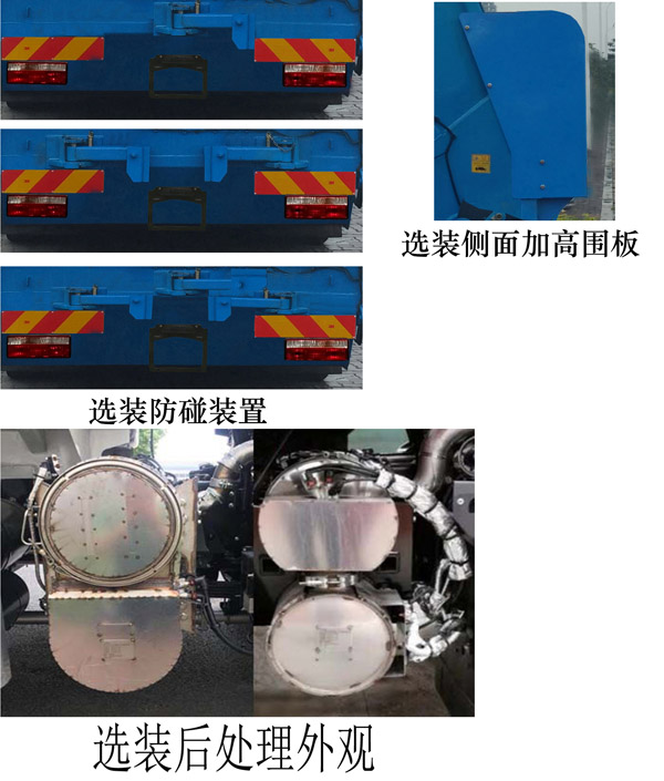 福龙马牌FLM5250ZYSJZ6压缩式垃圾车公告图片