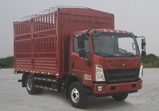 豪沃牌ZZ5117CCYH3315F112倉柵式運(yùn)輸車公告圖片