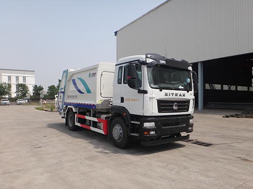 青专牌QDZ5180ZYSZDC5HF1L压缩式垃圾车公告图片