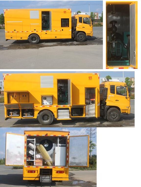 豐霸牌STD5120TPSDF6大流量排水搶險車公告圖片