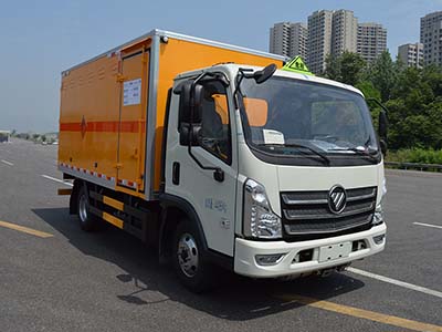 勤宏牌SQH5041XQYB6爆破器材運(yùn)輸車公告圖片