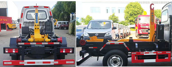 程力威牌CLW5030ZXXSC6車廂可卸式垃圾車公告圖片