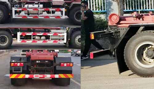 陜汽牌SX5259ZXXMB434車廂可卸式垃圾車公告圖片