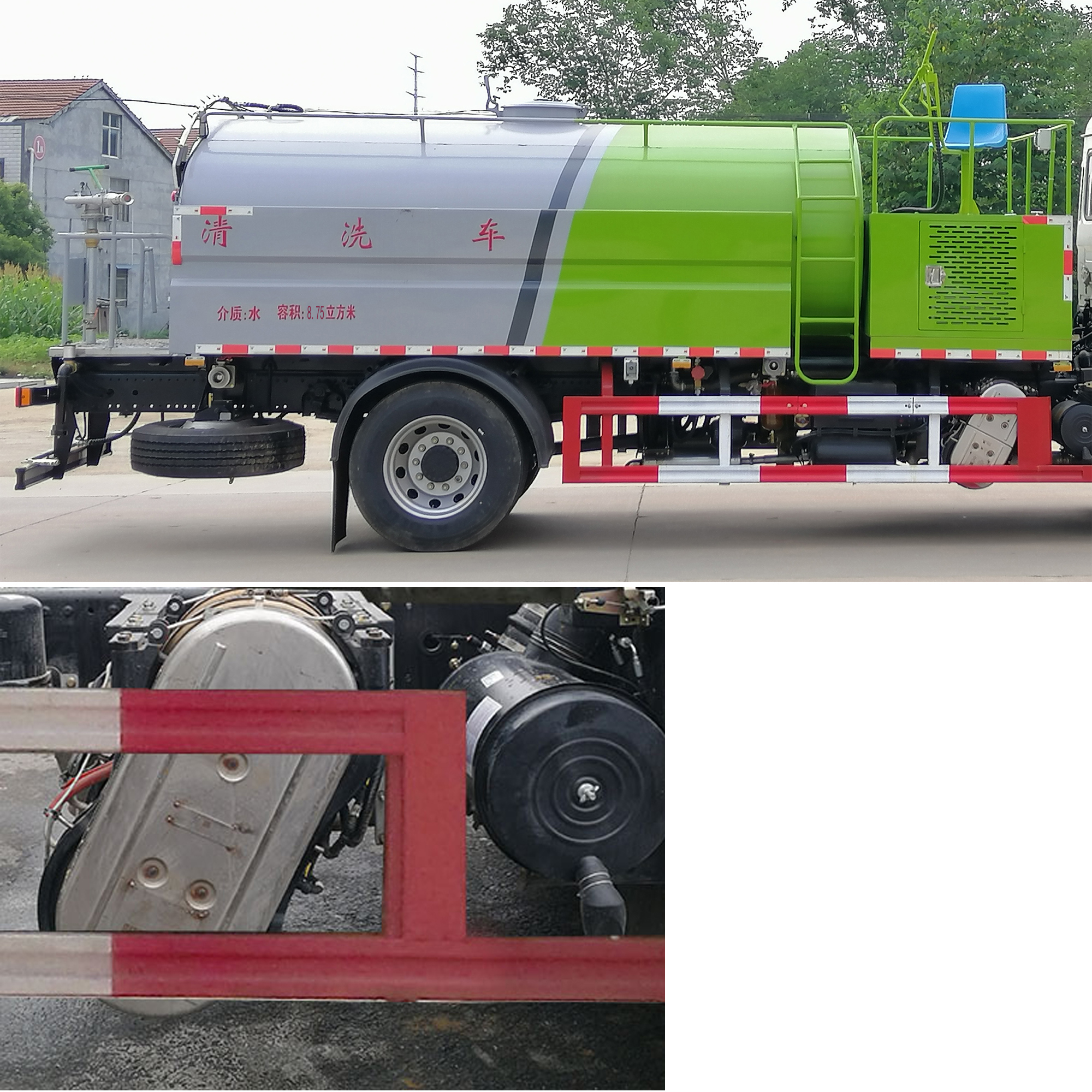 虹宇牌HYS5180GQXE6清洗車(chē)公告圖片