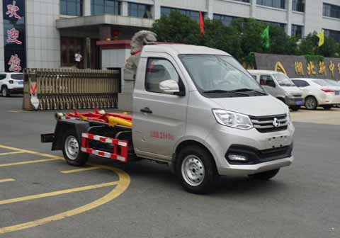 中潔牌XZL5031ZXX6車廂可卸式垃圾車公告圖片