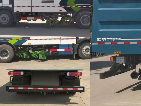 華威馳樂牌SGZ5189TSLZZ6T5掃路車公告圖片