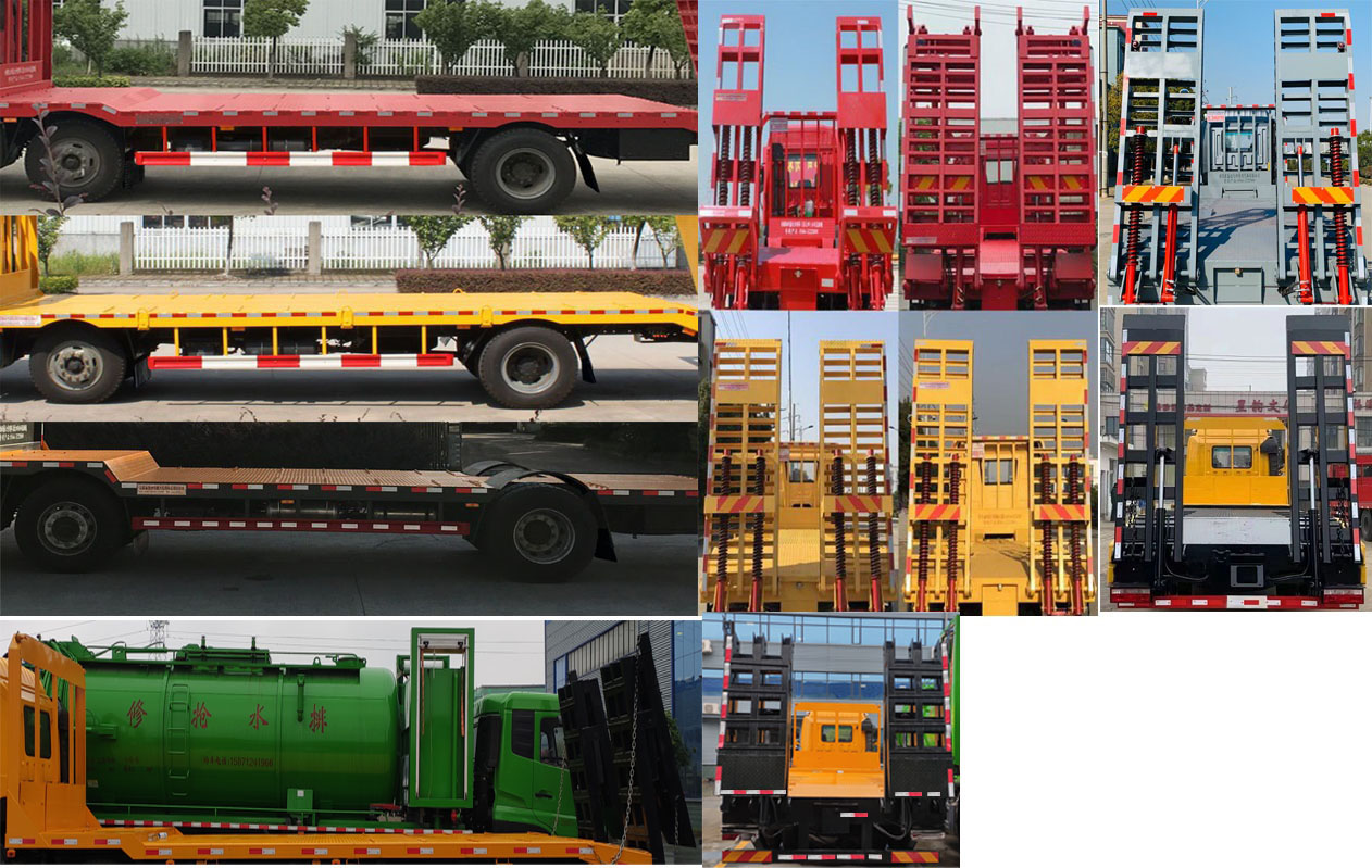 江淮牌HFC5251TPBP2K4D47S平板運(yùn)輸車(chē)公告圖片