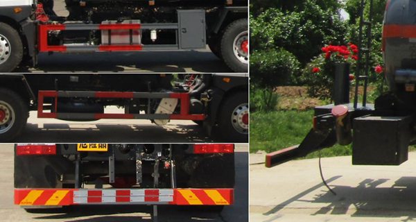 中汽力威牌HLW5180GFWEQ6腐蝕性物品罐式運輸車公告圖片