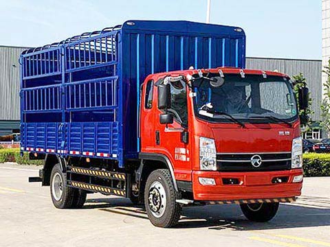 凱馬牌KMC5162CCYA420P6倉(cāng)柵式運(yùn)輸車公告圖片