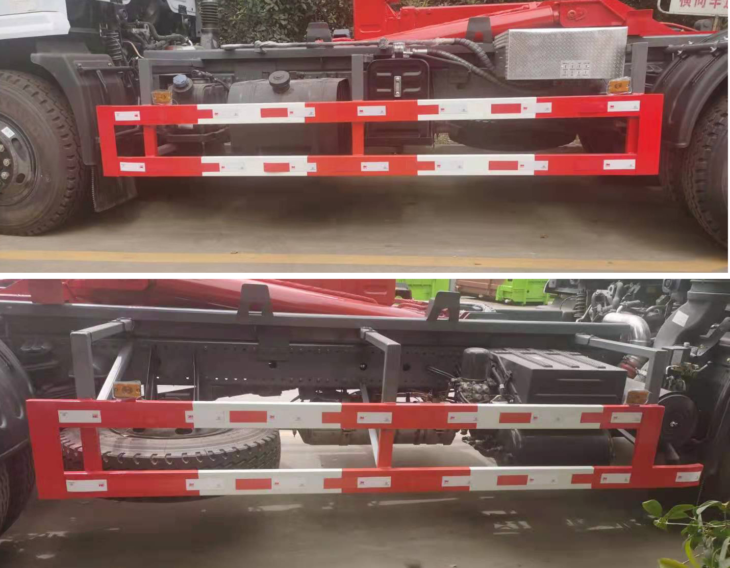 程力威牌CLW5181ZXXE6車廂可卸式垃圾車公告圖片