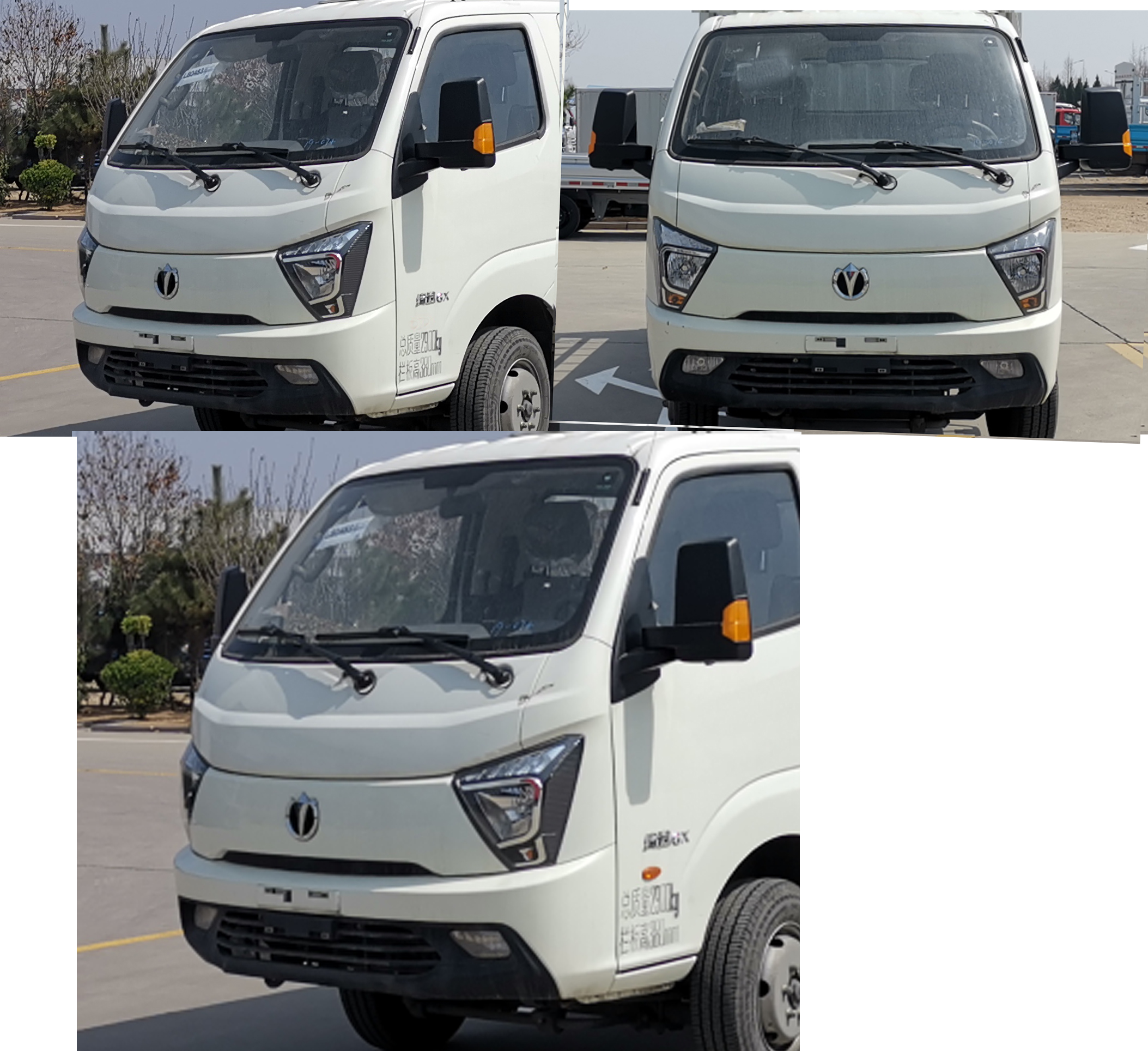 飞碟牌FD5037CCYR66K6-NG1仓栅式运输车公告图片