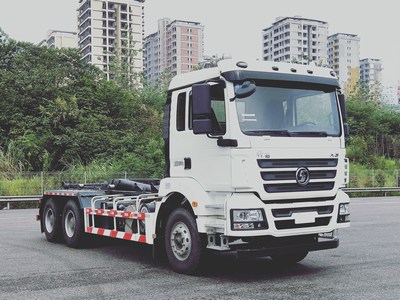 陜汽牌SX5250ZXXMP6444車廂可卸式垃圾車公告圖片