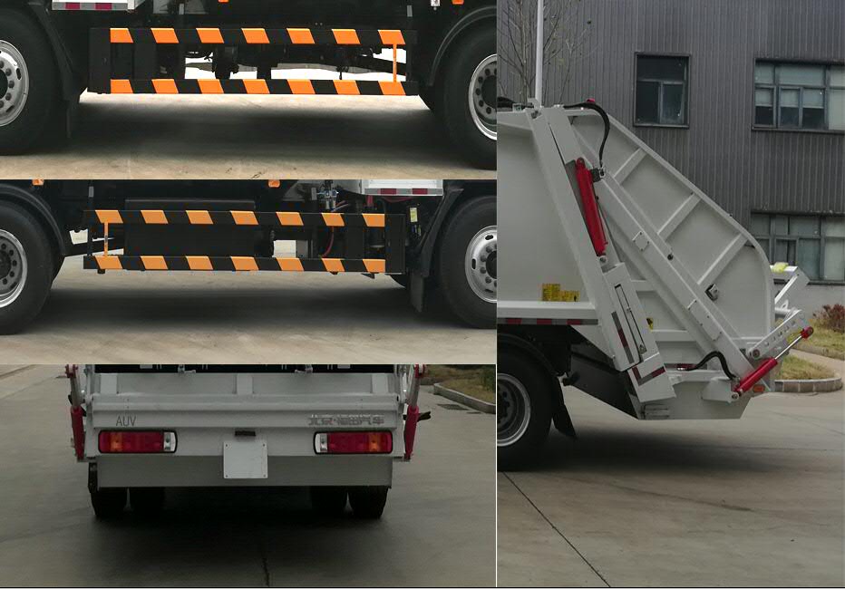 福田牌BJ5182ZYSEV-H1純電動壓縮式垃圾車公告圖片