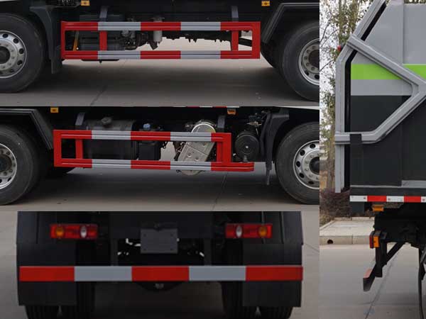 炎帝牌SZD5160ZDJD6H壓縮式對接垃圾車公告圖片