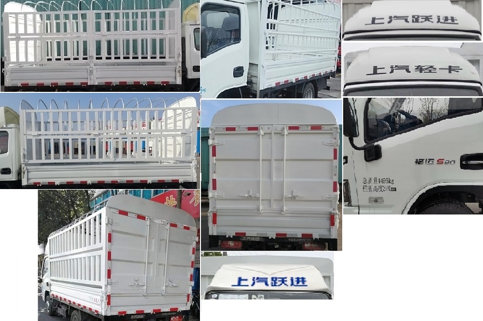 躍進(jìn)牌SH5043CCYPEDBNZ3倉柵式運(yùn)輸車公告圖片