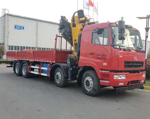 徐工牌XGS5311JSQN6隨車起重運(yùn)輸車公告圖片