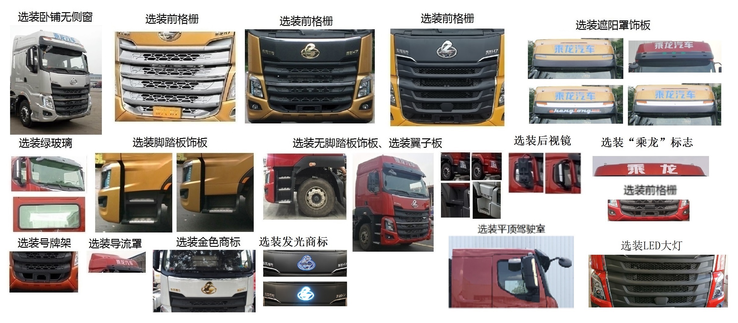 乘龍牌LZ5311XXYH7FM1廂式運(yùn)輸車公告圖片