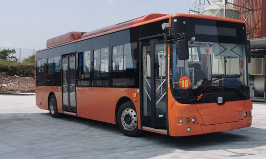 中国中车牌10.5米20-30座纯电动低入口城市客车(TEG6105BEV23)