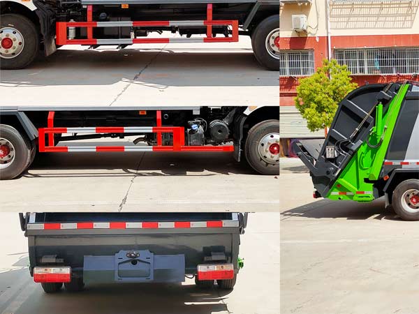 程力威牌CLW5091ZYS6壓縮式垃圾車公告圖片