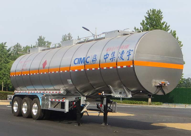 凌宇牌CLY9405GRYC2易燃液体罐式运输半挂车公告图片