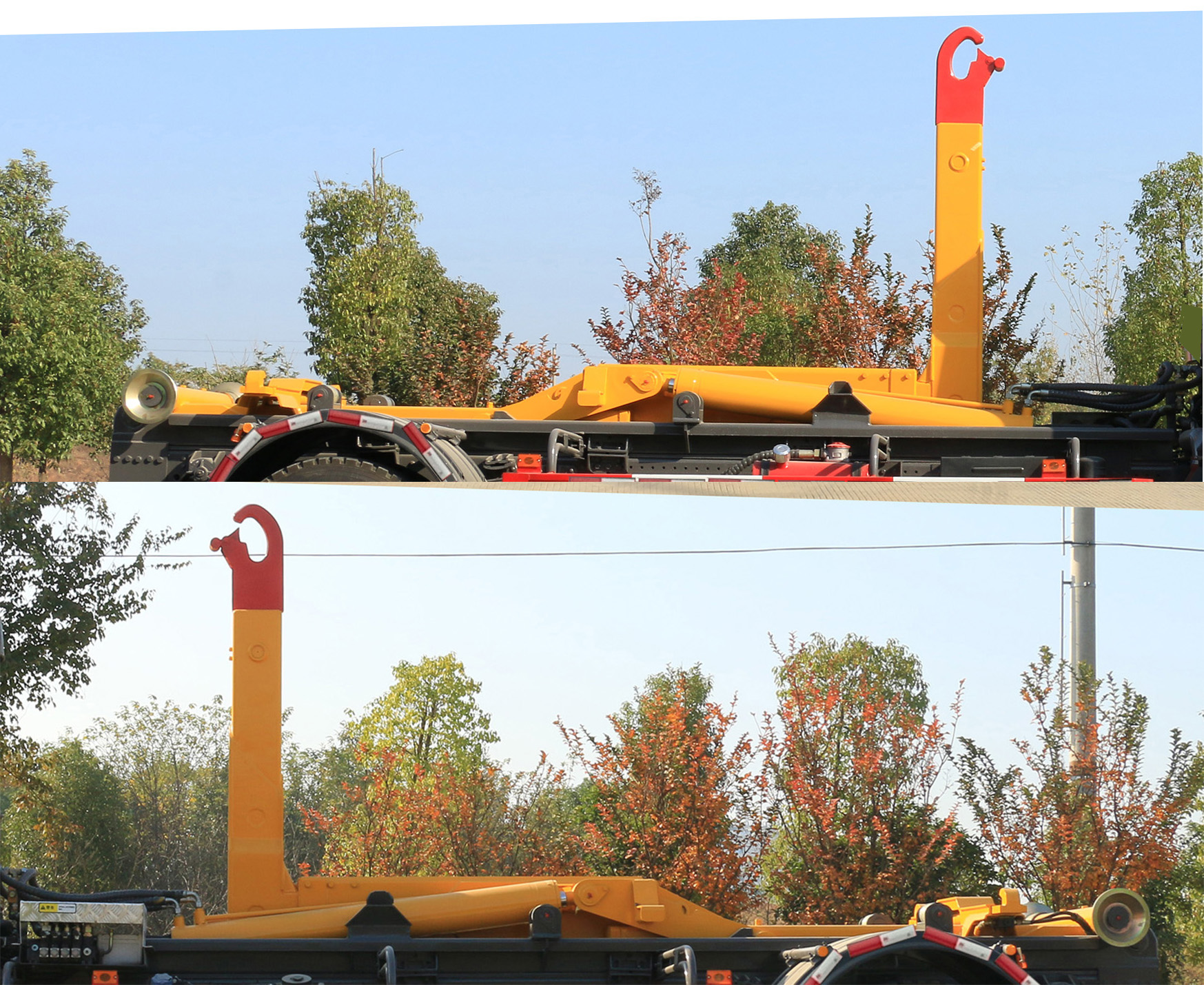 凯力风牌KLF5180ZXXD6车厢可卸式垃圾车公告图片