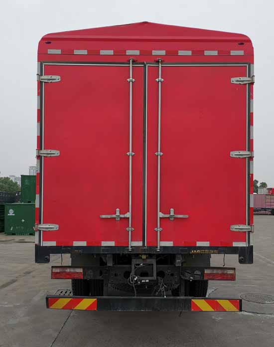 江淮牌HFC5161CCYB80K1D4S倉(cāng)柵式運(yùn)輸車公告圖片