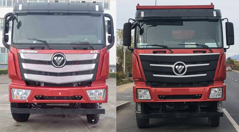 歐曼牌BJ5259ZLJY6DPL-01自卸式垃圾車公告圖片