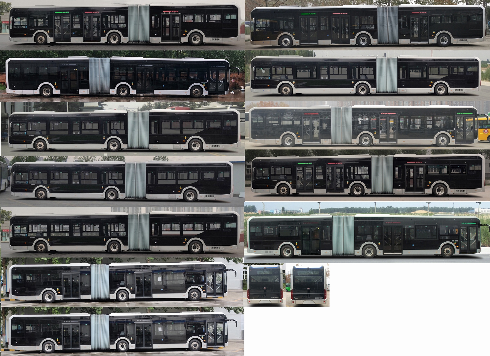 宇通牌ZK6186BEVG1纯电动低地板铰接城市客车公告图片