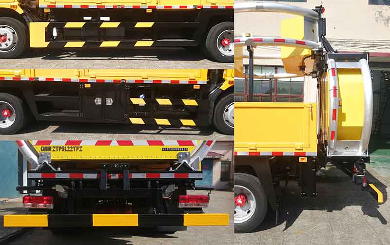 眾田牌ZTP5122TFZ防撞緩沖車公告圖片