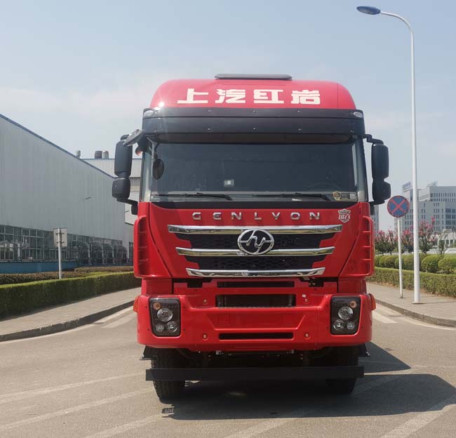 紅巖牌CQ5317GFLHD12446低密度粉粒物料運(yùn)輸車公告圖片