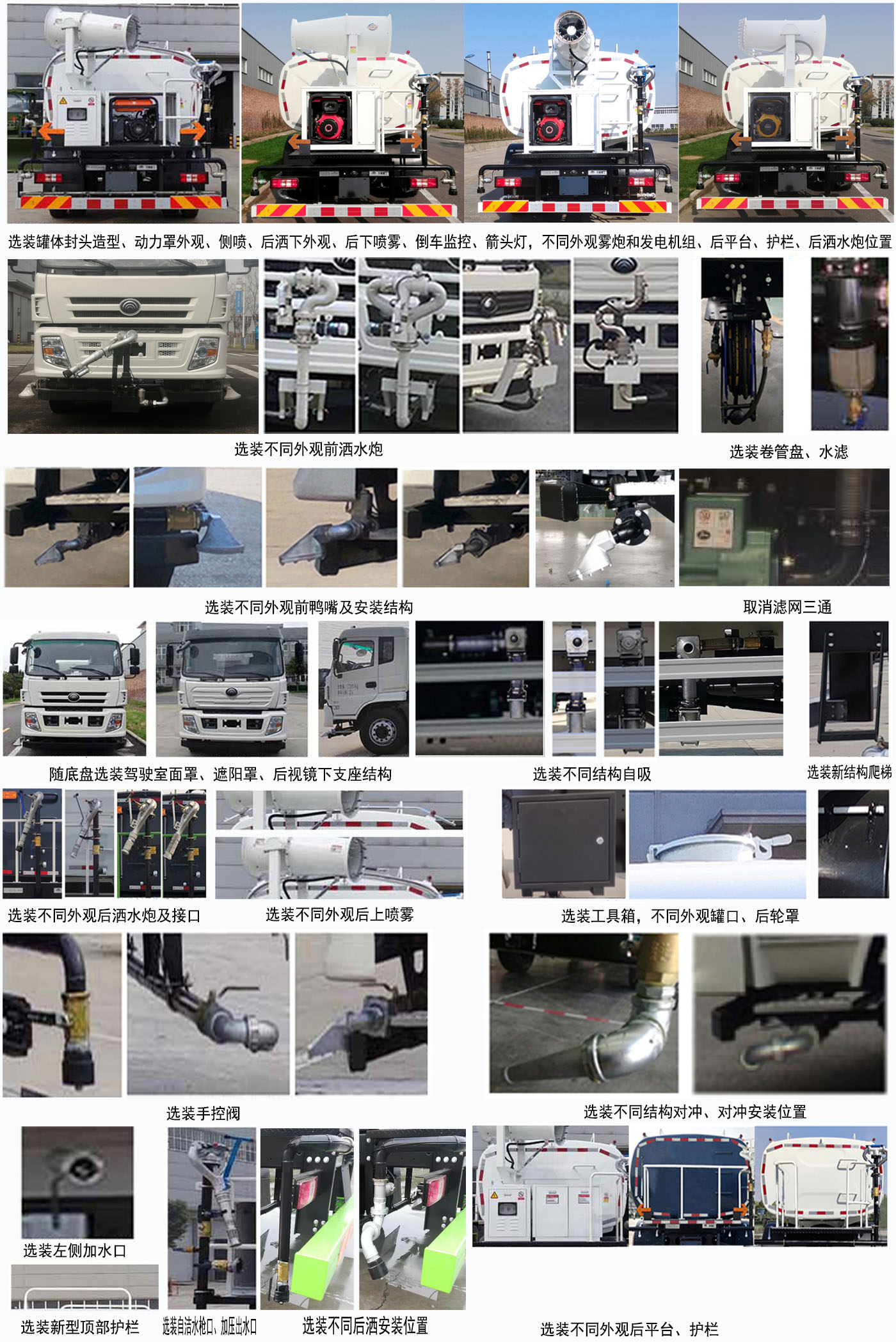 宇通牌YTZ5171GPST0D6绿化喷洒车公告图片
