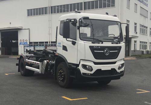 樂(lè)潔牌JLL5180ZXXDFE6車廂可卸式垃圾車公告圖片