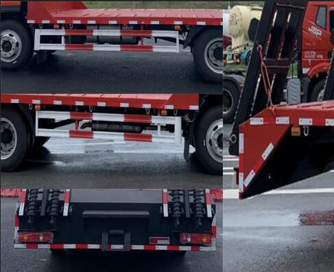 大運(yùn)牌DYQ5115TPBD6AC平板運(yùn)輸車公告圖片