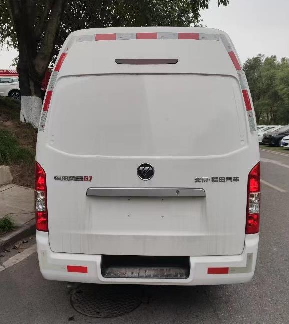 福田牌BJ5049XXY-K2廂式運輸車公告圖片