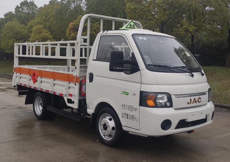 江淮牌HFC5031TQPSZ氣瓶運輸車公告圖片