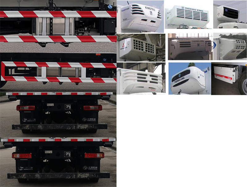 紅巖牌CQ5187XLCEY05501J冷藏車(chē)公告圖片