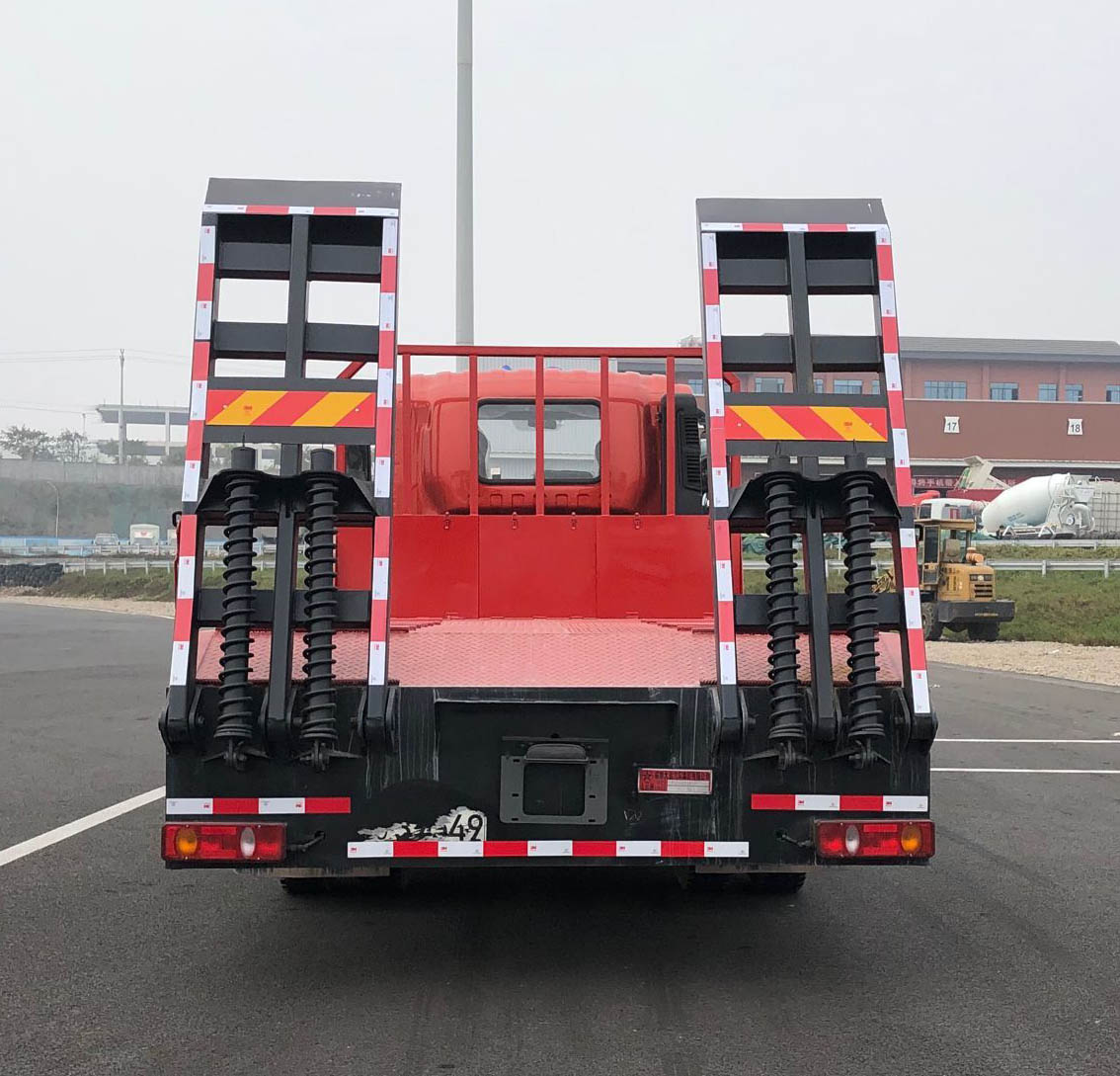 大運牌DYQ5141TPBD6AC平板運輸車公告圖片