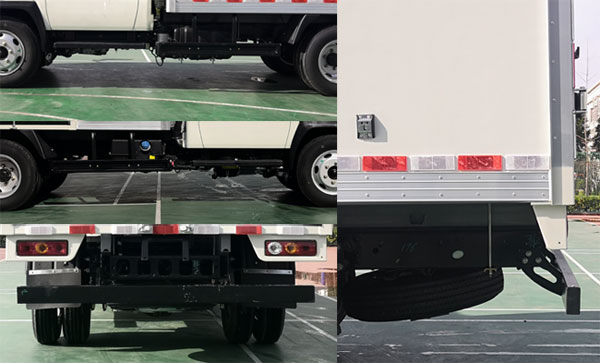 福田牌BJ5045XXY8ABA-21廂式運輸車公告圖片