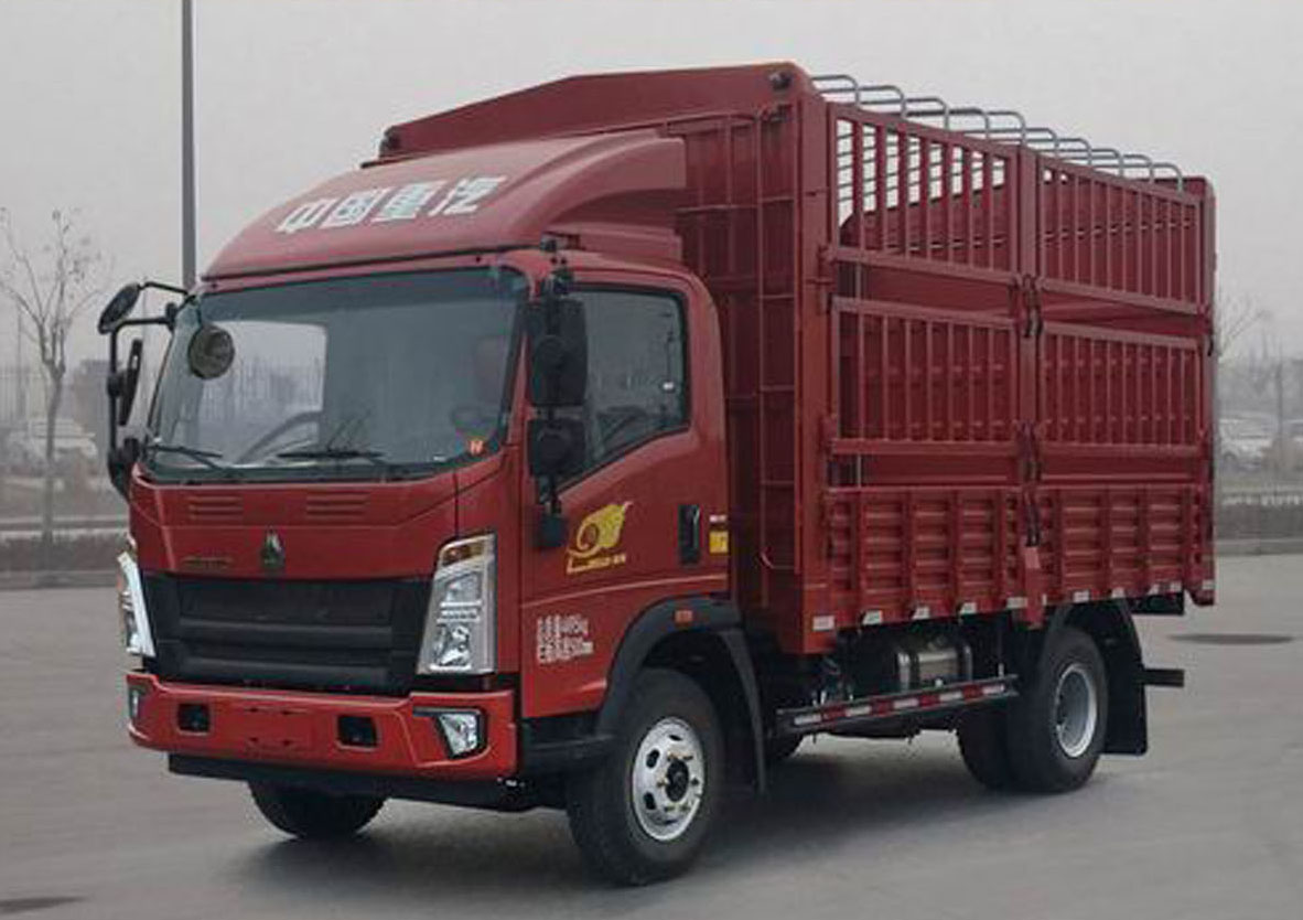 豪沃牌ZZ5047CCYF3114F145倉(cāng)柵式運(yùn)輸車公告圖片