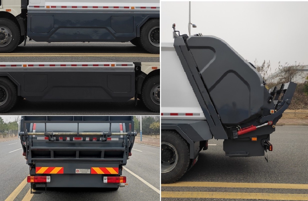 中國(guó)中車(chē)牌TEG5180ZYSAZDBEV1純電動(dòng)壓縮式垃圾車(chē)公告圖片