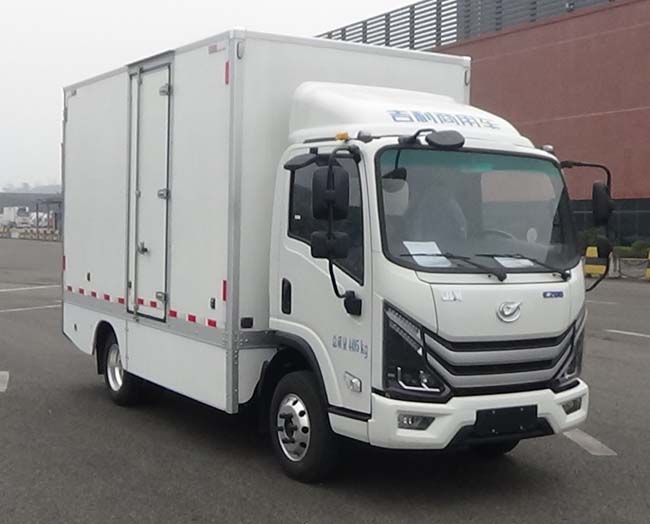 嘉龍牌DNC5047XXYBEVL6純電動(dòng)廂式運(yùn)輸車(chē)公告圖片