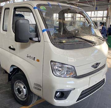 福田牌BJ5042XXY8JB6-02廂式運輸車公告圖片