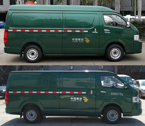 金旅牌XML5039XYZ16邮政车公告图片