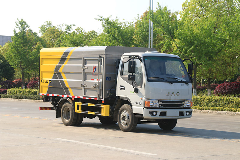 凱力風(fēng)牌KLF5040XTYH6密閉式桶裝垃圾車(chē)公告圖片