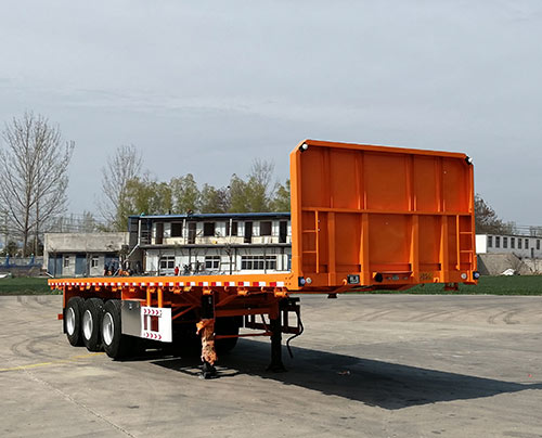 金蚂蚁牌11.5米34.7吨3轴平板运输半挂车(SCA9407TPB1)