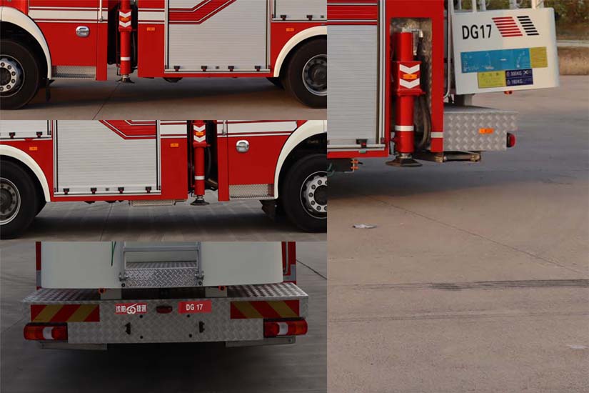 金猴牌SXT5200JXFDG17登高平台消防车公告图片