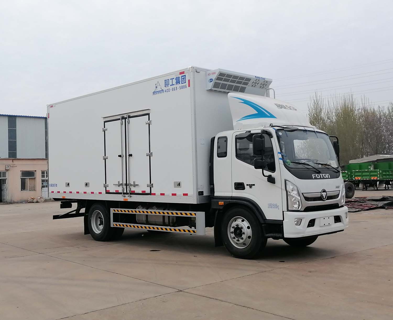 聊工牌HTL5160XLC6BJ冷藏车公告图片