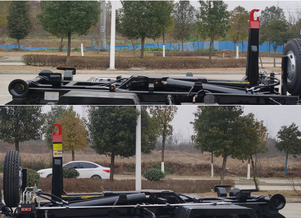 炎帝牌SZD5071ZXXJ6车厢可卸式垃圾车公告图片
