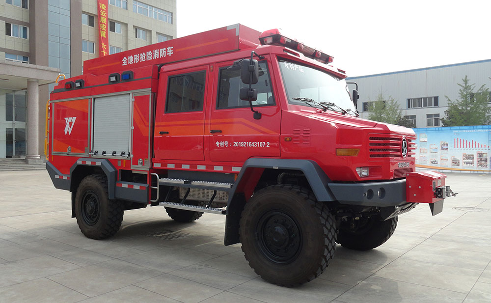 银河牌BX5100TXFQC60/S5器材消防车图片